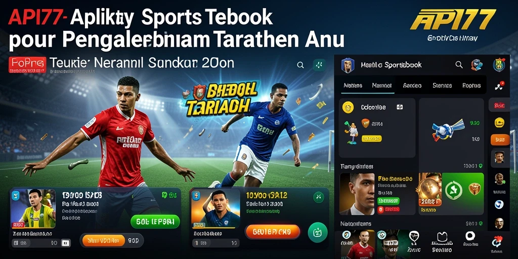 Tampilan screenshot API77 yang menampilkan pengalaman taruhan olahraga.
