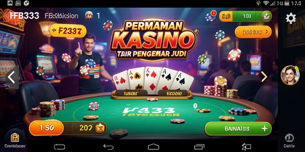 Tampilan gameplay menarik dari FB333 yang mengajak pemain merasakan sensasi kasino.