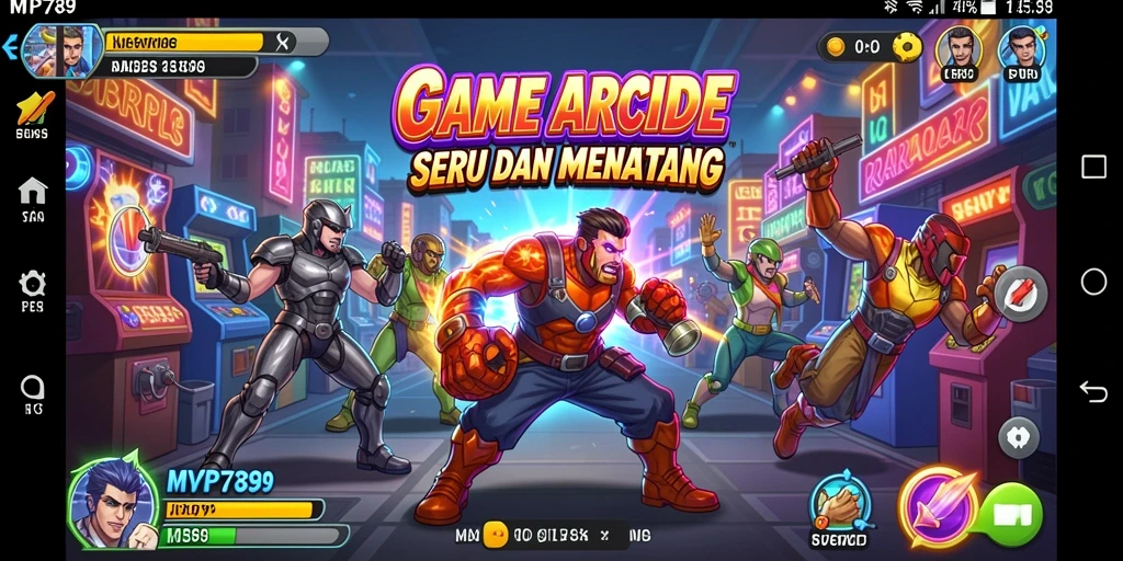 Screenshot gameplay MVP789 memperlihatkan aksi seru dalam permainan Arcade.