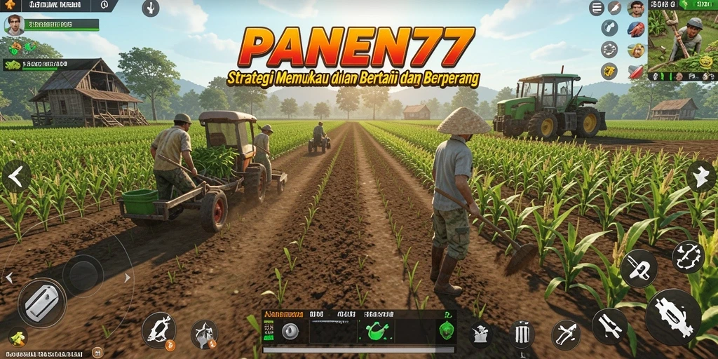 Tampilan menarik dari gameplay strategis di PANEN77.