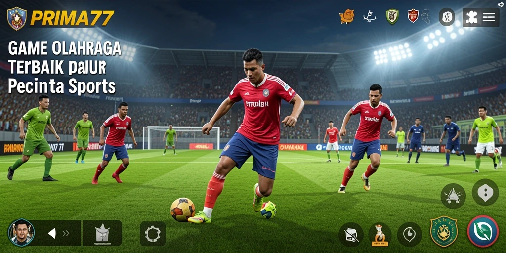 Gameplay seru di PRIMA77 dengan aksi olahraga mendebarkan.