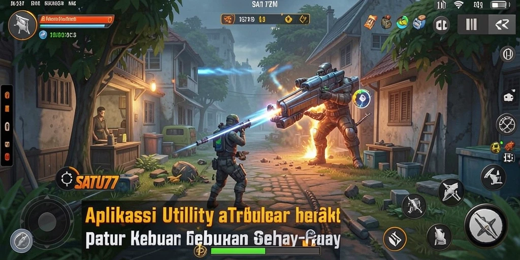 Tampilan utama SATU77 yang sederhana dan efisien untuk pengguna.