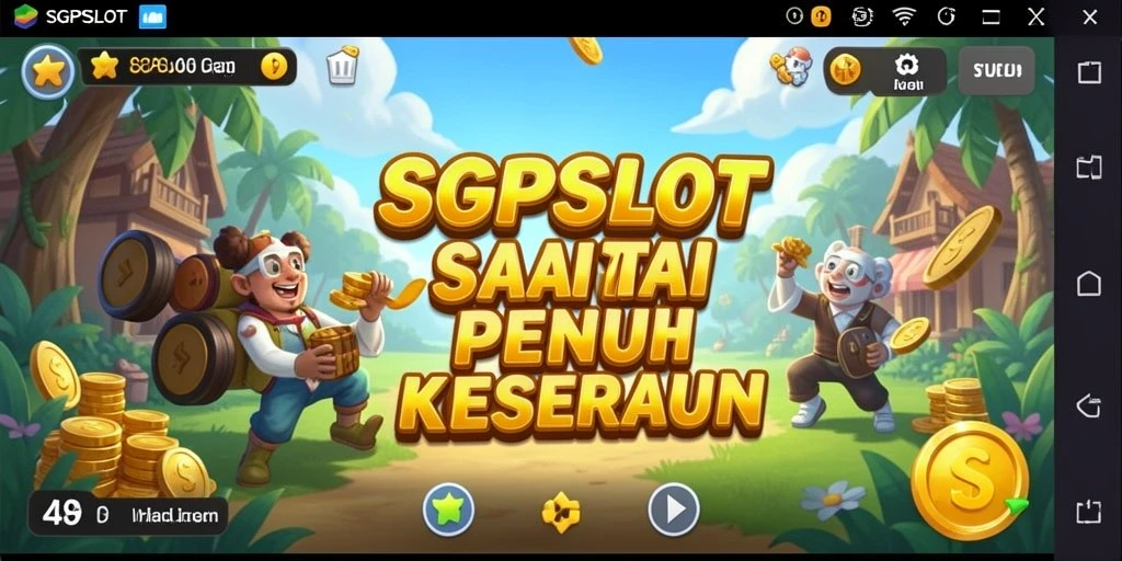 Tampilan gameplay SGPSLOT yang seru dan menghibur.