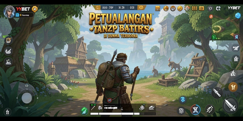 Tampilan mengesankan dari gameplay dalam dunia terbuka.